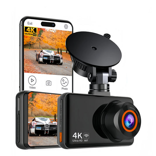 4K Full HD Smart bilkamera